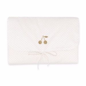 Bonpoint Cherry-print changing mat